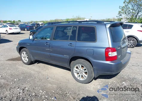 2006 Toyota Highlander Hybrid Limited V6 из США, поврежденный, VIN JTEEW21A260024019